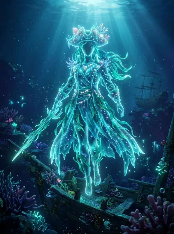 Captain Thalassa, spectral pirate queen